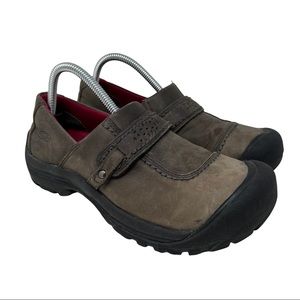 Keen Kaci 7.5 Wide W Womens Leather Shoes